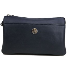The trend 2525542 BOURSE PORTE-FEUILLE CUIR ITALIE - Marine - 2525542$04