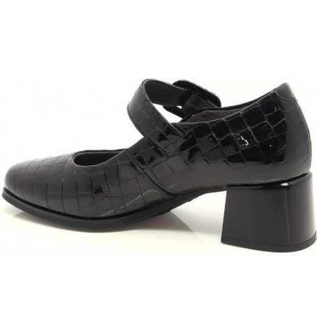 Pitillos 10122 - Black varnish - 10122$01PT