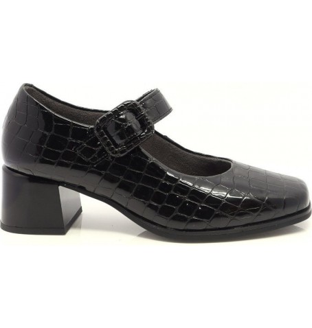 Pitillos 10122 - Black varnish - 10122$01PT