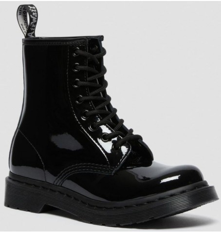 Dr. Martens 1460 MONO 26728001 - Vernis noir - 1460MONO$F.01DM