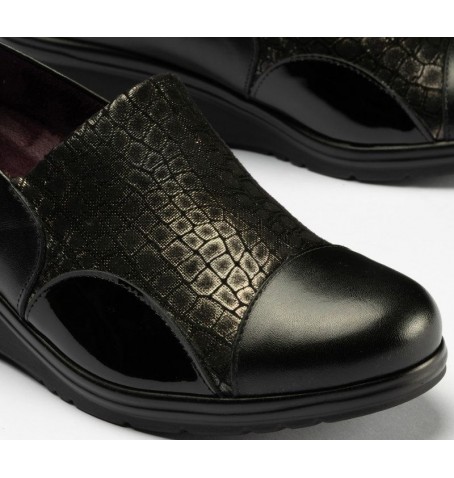 Pitillos 1622 - Vernis noir - 1622$01PT