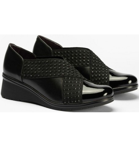 Pitillos 1623 - Vernis noir - 1623$01PT