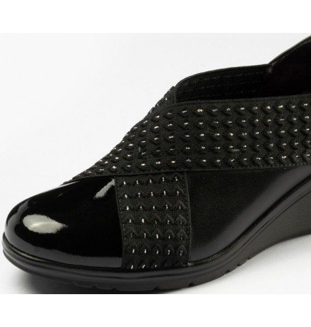 Pitillos 1623 - Vernis noir - 1623$01PT