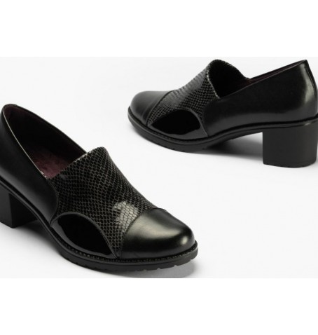 Pitillos 1633 - Vernis noir - 1633$01PT