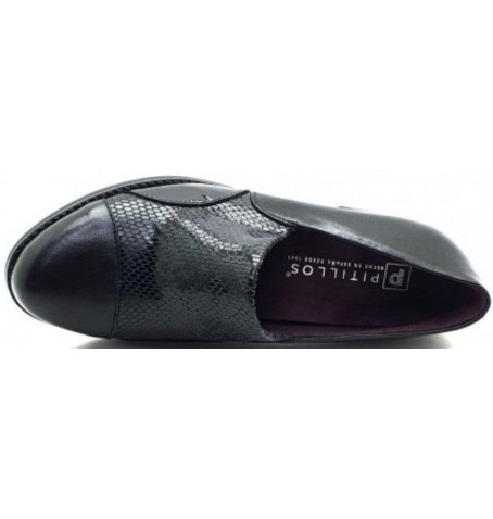 Pitillos 1633 - Vernis noir - 1633$01PT