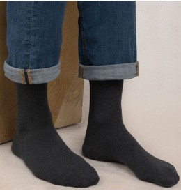 Bleu Forêt CHAUSSETTES COTON D'ÉGYPTE - Argent gris - 2732$HZ7