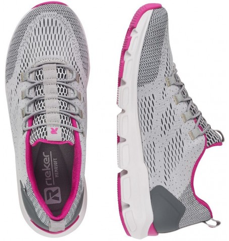 Rieker 40403-40 - Silver Grey - 40403$40.18R Rieker 40403-40 - Silver Grey - 40403$40.18R