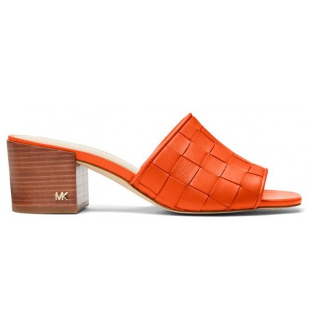 INGRID WOVEN MIDHEEL MULE 40S3IGMS - Jaune - Orange - 40S3IGMS$19MK