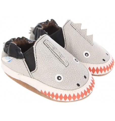 Robeez DINO DAN 5059112 - Argent gris - 5059112$18RB2