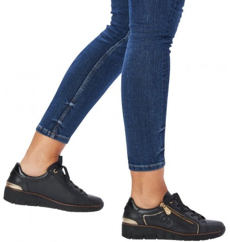 Rieker 53738-00 - Noir - 53738$00.02R
