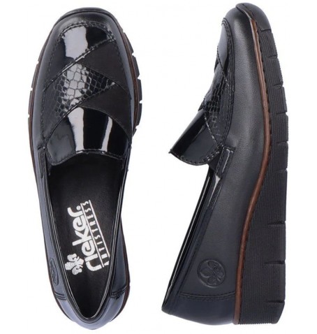 Rieker 53785-00 - Vernis noir - 53785$00.01R