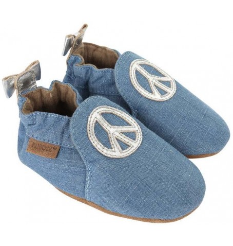 Robeez PEACE OUT 65.8087 - Bleu - 65.8087$B04RB