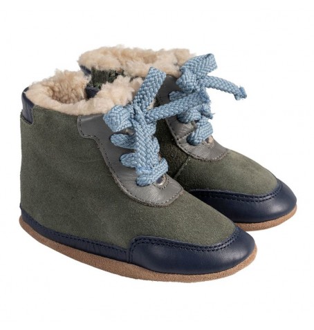 Robeez WYATT BOOT 9487140 - Vert/Kaki - 9487140$B11RB2