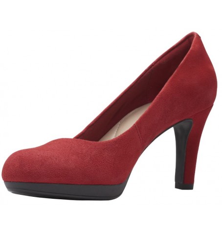 Clarks ADRIEL VIOLA 26154332 - Rouge - ADRIELVIOLA$09C