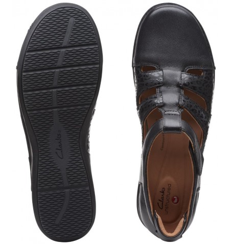 Clarks APPLEY STRAP 26159164 - Noir - APPLEYSTRAP$02U