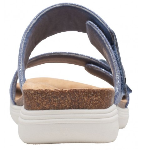 Clarks APRIL DUSK 26172321 - Bleu - APRILDUSK$04C