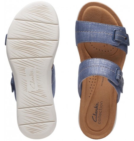 Clarks APRIL DUSK 26172321 - Bleu - APRILDUSK$04C