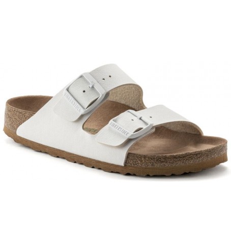 Birkenstock ARIZONA 1022376 NARROW WIDTH - White - ARIZONA$F.14BI2