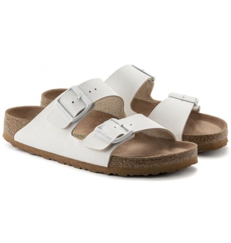 Birkenstock ARIZONA 1022376 NARROW WIDTH - White - ARIZONA$F.14BI2