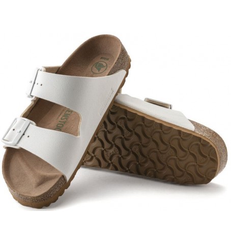 Birkenstock ARIZONA 1022376 NARROW WIDTH - White - ARIZONA$F.14BI2