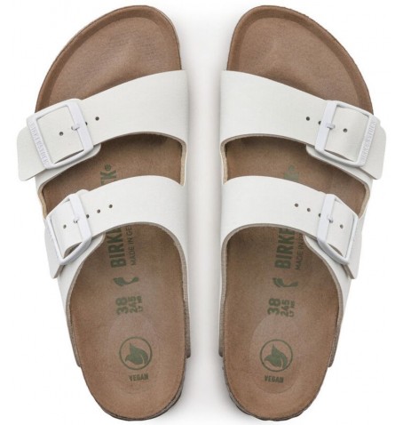 Birkenstock ARIZONA 1022376 NARROW WIDTH - White - ARIZONA$F.14BI2