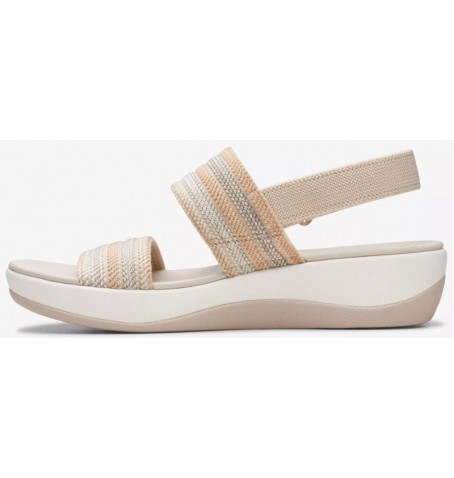 Clarks ARLA STROLL 26177183 - Beige - ARLASTROLL$13C