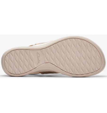 Clarks ARLA STROLL 26177183 - Beige - ARLASTROLL$13C