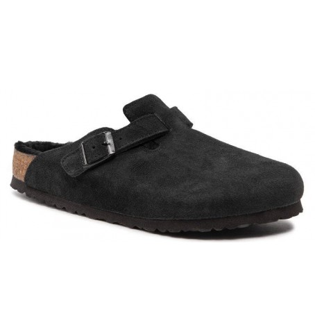 Birkenstock BOSTON VL SHEARLING 0259881 - Noir - BOSTONVL$H.02B