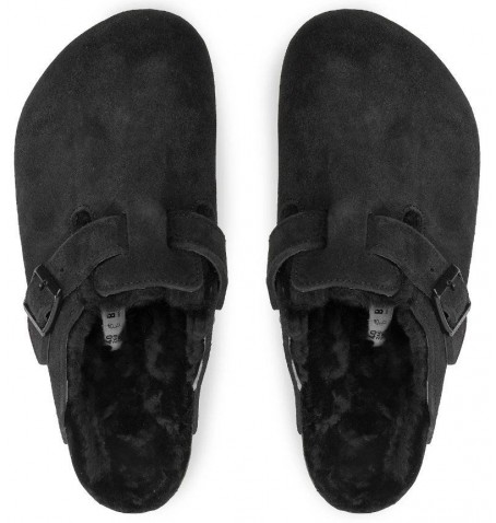 Birkenstock BOSTON VL SHEARLING 0259881 - Noir - BOSTONVL$H.02B