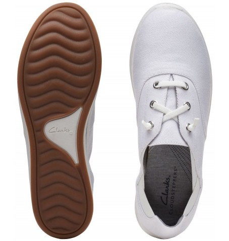 Clarks BREEZE AVE 26165264 - Blanc - BREEZEAVE$14C