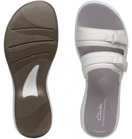 Clarks BREEZE PIPER 26171352 - Blanc - BREEZEPIPE$14C