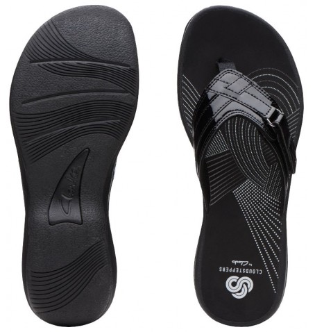 Clarks BREEZE SEA 26133671 - Vernis noir - BREEZESEA$01C