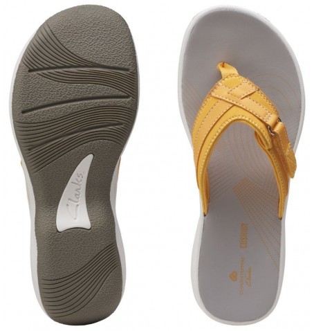 Clarks BREEZE SEA 26158705 - Jaune - Orange - BREEZESEA$19C