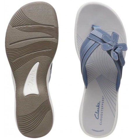 Clarks BRINKLEY FLORA 26169821 - Blue - BRINKLEYFL$04C2