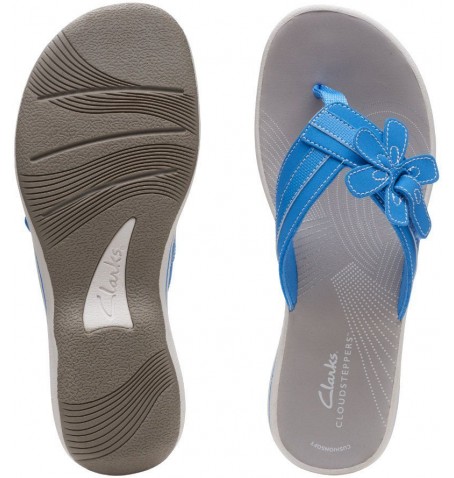 Clarks BRINKLEY FLORA 26165406 - Bleu - BRINKLEYFLOR$04