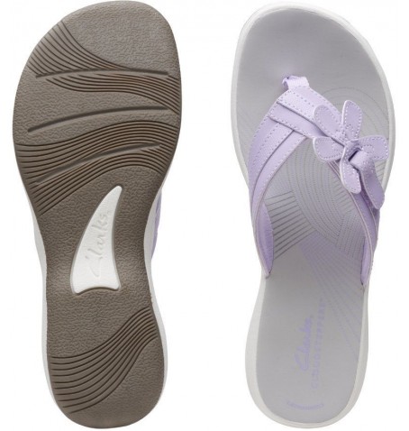 Clarks BRINKLEY FLORA 26169823 - Mauve - BRINKLEYFLOR$12