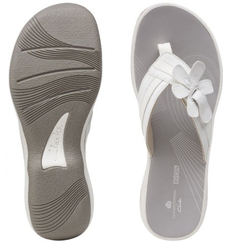 Clarks BRINKLEY FLORA 26159860 - Blanc - BRINKLEYFLOR$14