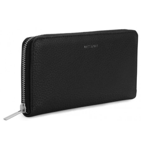 Matt & Nat CENTRAL VEGAN WALLET - Noir - CENTRAL$BLK