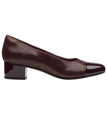 Clarks CHARTLI DIVA 26146444 - Bourgogne - CHARTLIDIVA$06C