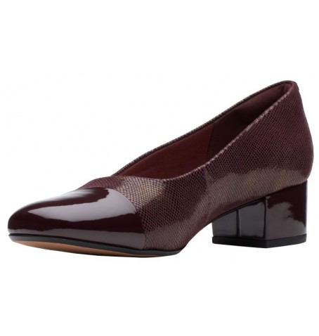 Clarks CHARTLI DIVA 26146444 - Bourgogne - CHARTLIDIVA$06C
