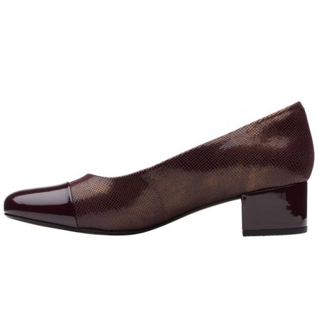 Clarks CHARTLI DIVA 26146444 - Bourgogne - CHARTLIDIVA$06C