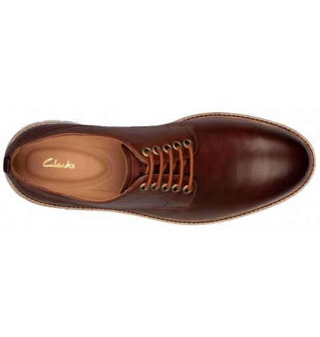 Clarks CHARTRY WALK 26155070 - Brun - CHARTRYWALK$03C