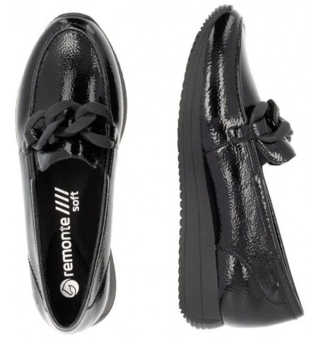 Rieker - Remonte D0H10-00 - Black varnish - D0H10$00.01R