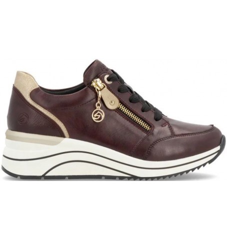 Rieker - Remonte D0T03-35 - Burgundy - D0T03$35.06R