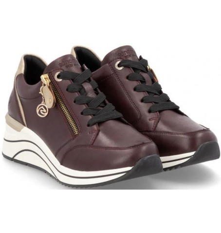 Rieker - Remonte D0T03-35 - Burgundy - D0T03$35.06R