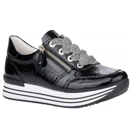 Rieker - Remonte D1302-02 - Black varnish - D1302$02.01R