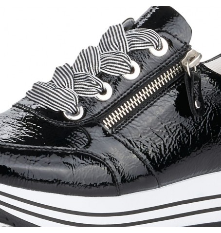 Rieker - Remonte D1302-02 - Black varnish - D1302$02.01R