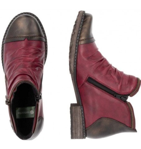 Rieker - Remonte D4380-35 - Burgundy - D4380$35.06R