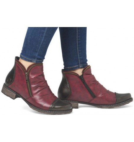 Rieker - Remonte D4380-35 - Burgundy - D4380$35.06R