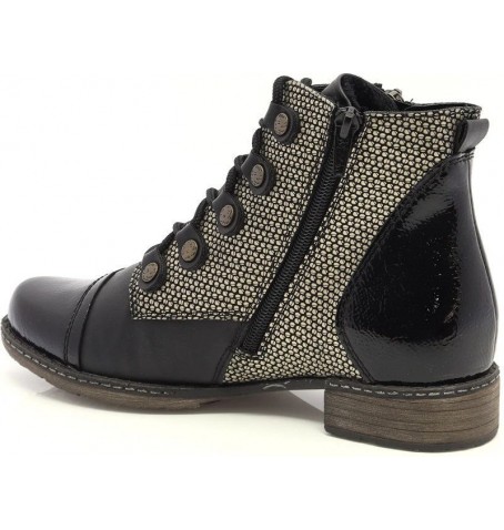 Rieker - Remonte D4391-03 - Black varnish - D4391$03.01R